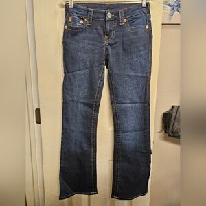 True religion Becca mid rise bootcut stretch jeans womens size 28